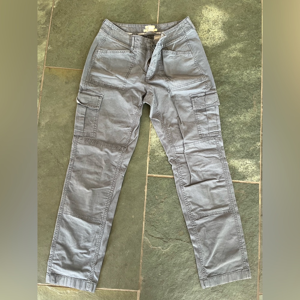 Gray Cargo Pants